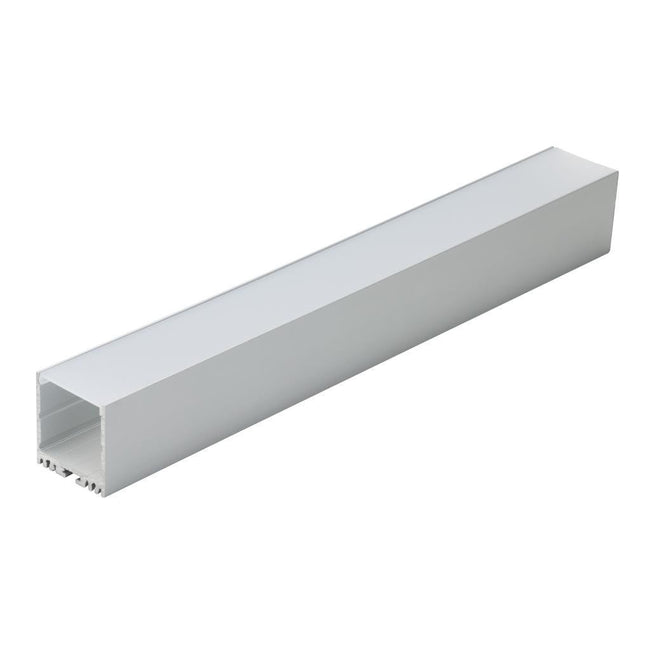 Omega-35-SM Surface Suspended LED Profile - Natural Clear Anodised Finish Domus Lighting | Alpha Lighting & Electrics 