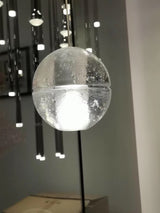 Replica Bocci LED Single Pendant Light 14.1 Clear Crystal