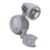 LED Spot Light Single Outdoor 15W in Black Silver or White in 5K Muro Domus Lighting | Alpha Lighting & Electrics 
