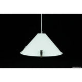 Melete Pendant in Aluminium Black or White Metal 40cm She Lights | Alpha Lighting & Electrics 