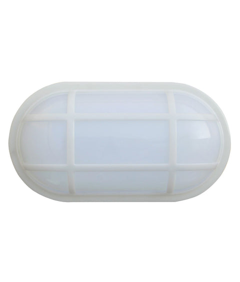 CLA Lighting LED Bulkhead 20W Oval Light with Cage