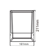 CLA Lighting LED Bulkhead 12W Round Eyelid Light in Black and White