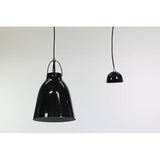 Cilla Glossy Black Pendant Light She Lights | Alpha Lighting & Electrics 