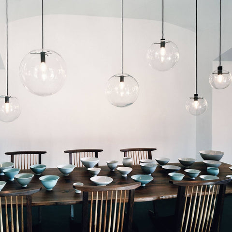 Selene Pendant Glass Light by Sandra Lidner - Alpha Lighting & Electrics 