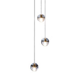 Bocci LED Pendant Light 14.1 Clear Crystal - Alpha Lighting & Electrics 