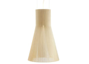 Secto Design Seppo Koho Secto 4200 Pendant Lamp in Black Natural or White - Alpha Lighting & Electrics 