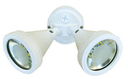 LED Flood Light Adjustable Twin 10W Black Silver or White 28cm Cadet Oriel Lighting - Alpha Lighting & Electrics 