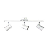 LED Spot Light Triple Adjustable in Bronze or White 50cm Yarra Oriel Lighting - Alpha Lighting & Electrics 