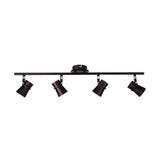 LED Spot Light Quad Adjustable in Bronze or White 70cm Yarra Oriel Lighting - Alpha Lighting & Electrics 