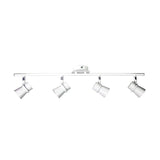 LED Spot Light Quad Adjustable in Bronze or White 70cm Yarra Oriel Lighting - Alpha Lighting & Electrics 