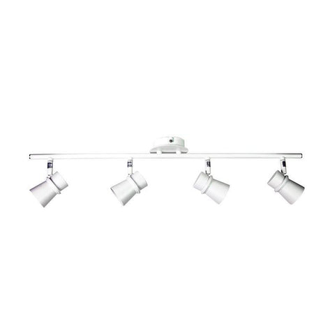 LED Spot Light Quad Adjustable in Bronze or White 70cm Yarra Oriel Lighting - Alpha Lighting & Electrics 