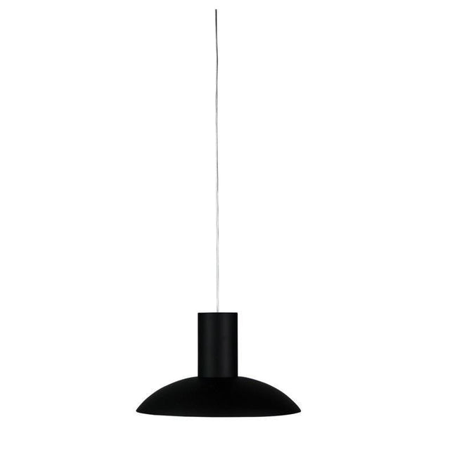 LED Pendant Light Black or White 8W in 3000K 23cm Curva Oriel Lighting - Alpha Lighting & Electrics 