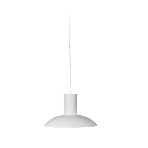 LED Pendant Light Black or White 8W in 3000K 23cm Curva Oriel Lighting - Alpha Lighting & Electrics 