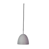 Pendant Light Grey Concrete E27 in 20cm Cimo Oriel Lighting - Alpha Lighting & Electrics 