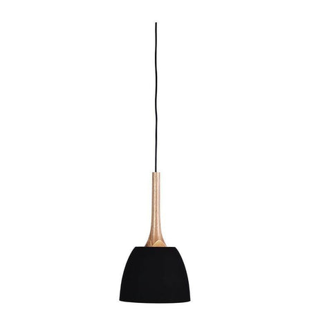 Pendant Light Black or White E27 in 42cm Malt Oriel Lighting - Alpha Lighting & Electrics 