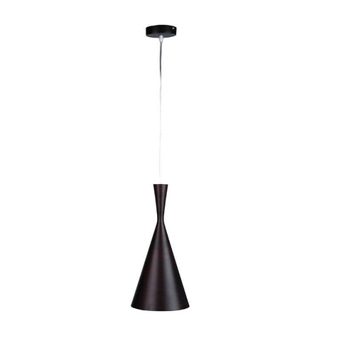 Chino 1 Retro Styled Pendant Light Brown Oriel Lighting - Alpha Lighting & Electrics 