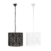 Pendant Light in Black or White B22 35cm or 45cm Vicky Oriel Lighting - Alpha Lighting & Electrics 