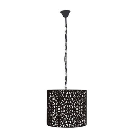 Pendant Light in Black or White B22 35cm or 45cm Vicky Oriel Lighting - Alpha Lighting & Electrics 