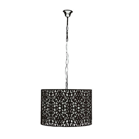 Pendant Light in Black or White B22 35cm or 45cm Vicky Oriel Lighting - Alpha Lighting & Electrics 