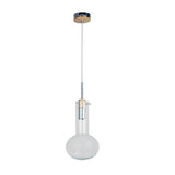 Pendant Light Clear Glass E27 in 17,19 and 30cm Holbeck Oriel Lighting | Alpha Lighting & Electrics 