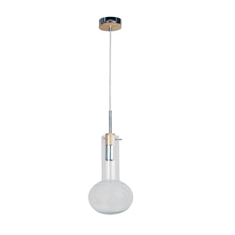 Pendant Light Clear Glass E27 in 17,19 and 30cm Holbeck Oriel Lighting | Alpha Lighting & Electrics 
