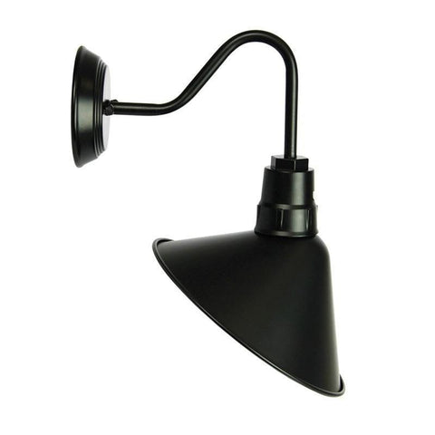 Wall Light E27 in Black or Bronze 32cm Derwent Oriel Lighting - Alpha Lighting & Electrics 