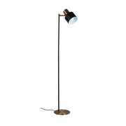 Floor Lamp Adjustable Matt Black E27 in 160cm Ari Oriel Lighting - Alpha Lighting & Electrics 