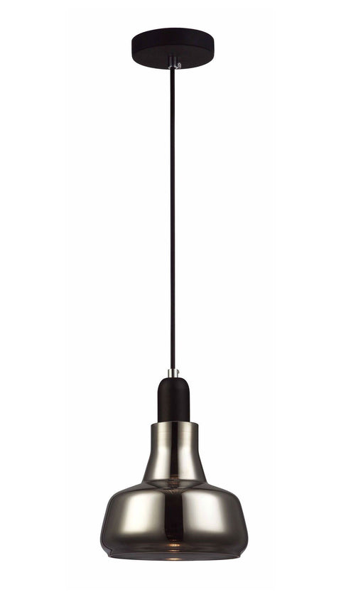 CLA Lighting Penola GU10 Smoke Glass Pendant 