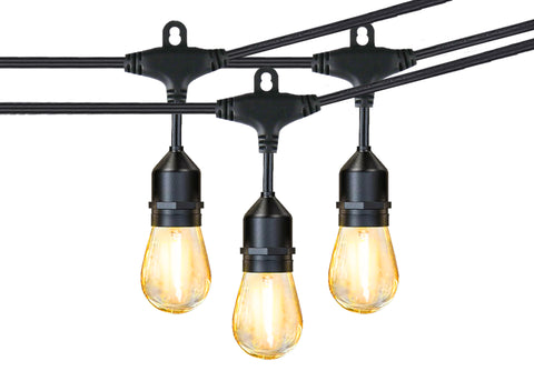 LED Solar Festoon Lights