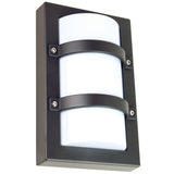 Trio Mini Premium Powdercoated Outdoor Wall Light IP65