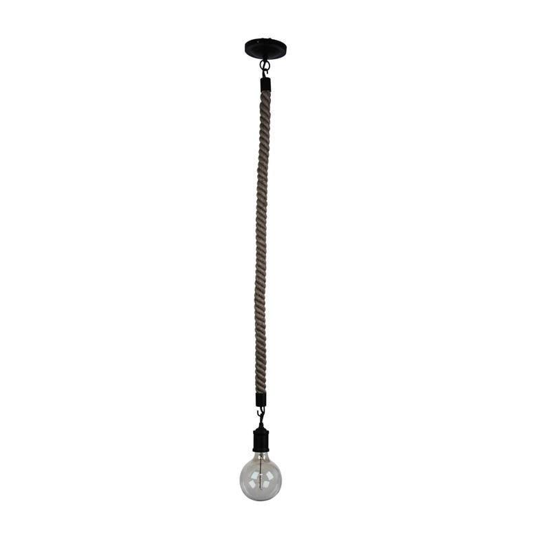 Pendant Light Suspension Rope E27 in 122cm Oriel Lighting– Alpha Lighting