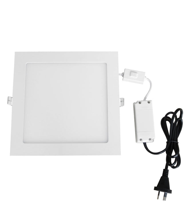 SLICKTRI: LED Dimmable Ultra Slim Tri-CCT Recessed Downlights (Square)