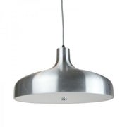 Aella Classic Pendant in Aluminium Black or White 42cm She Lights | Alpha Lighting & Electrics 