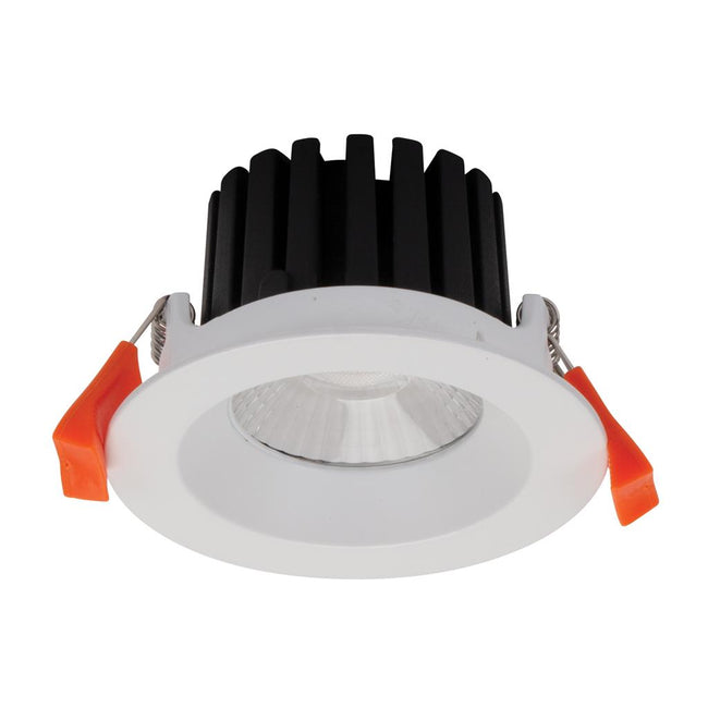 AQUA-10 Round 10W LED Dimmable IP65 Downlight - White