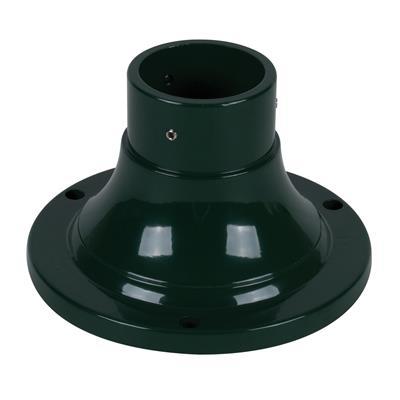 Domus Lighting BB-100 Aluminium Bollard Base to suit 60-76 outer diameter post - powder coated finish 