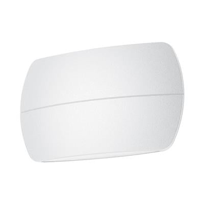BELL-13 240V 13W Two Way LED Wall Light - Textured White