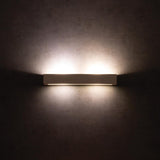 BF-2020 Ceramic 50cm Wall Uplight - Raw / G9