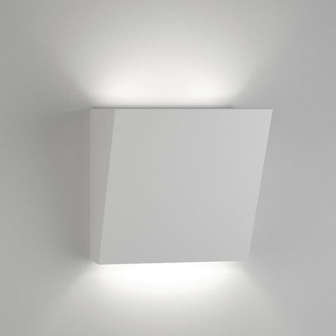 BF-2601A Ceramic Wall Uplight - Raw / G9