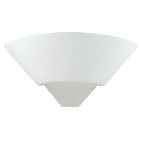 BF-7908 Ceramic Frosted Glass Wall Light - Raw / E27