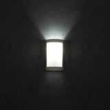 BF-8202 Ceramic Frosted Glass Wall Light - Raw / E27