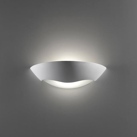 BF-8258 Ceramic Frosted Glass Wall Light - Raw / E27