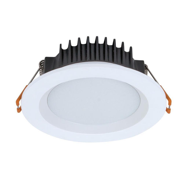 Domus Lighting BOOST-10 Round 10W Dimmable Colour Change Switchable LED Downlight - White Frame 