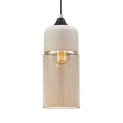 CLA Lighting Casa Amber Oblong Pendant 