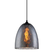 CLA Lighting Chuva Dome Pendant Smoke Black 