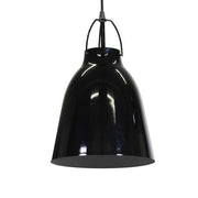 Cilla Glossy Black Pendant Light She Lights | Alpha Lighting & Electrics 