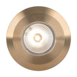 Domus Lighting Deka Round Cover to Suit Deka-Body - Solid Brass 