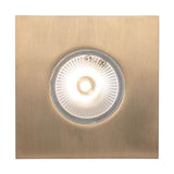 Domus Lighting Deka Square Cover to Suit Deka-Body - Solid Brass 