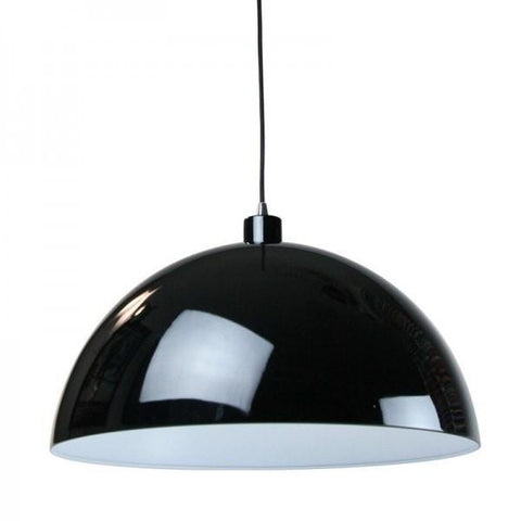 Helios Pendant Black, Black Gold or White Metal 50cm She Lights - Alpha Lighting & Electrics 