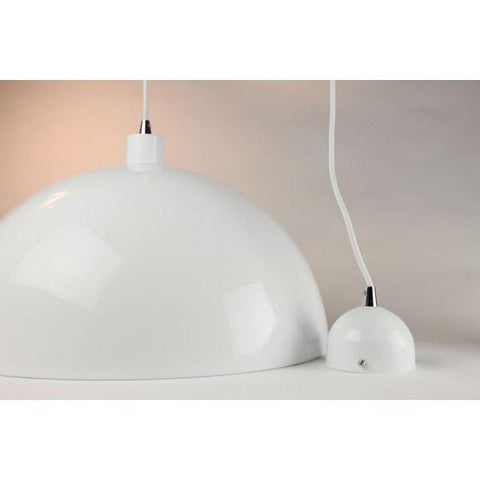 Helios Pendant Black, Black Gold or White Metal 50cm She Lights - Alpha Lighting & Electrics 