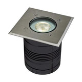 Domus Lighting Modula-Square 24V 9W LED Inground Light Aluminium Finish - 3000K or 6000K | Alpha Lighting & Electrics 